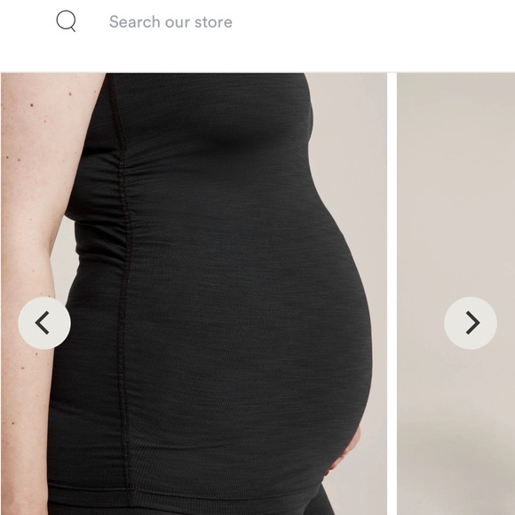 Beyond Yoga Ribbed Square Neck Maternity Tank - Picture 6 of 6